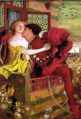 Ford Madox Brown - Romeo and Juliet (1867) Ford Madox Brown - Romeo and Juliet (1867) Watercolor, approximately 13 x 19 inches (Whitworth Art Gallery, University of Manchester)